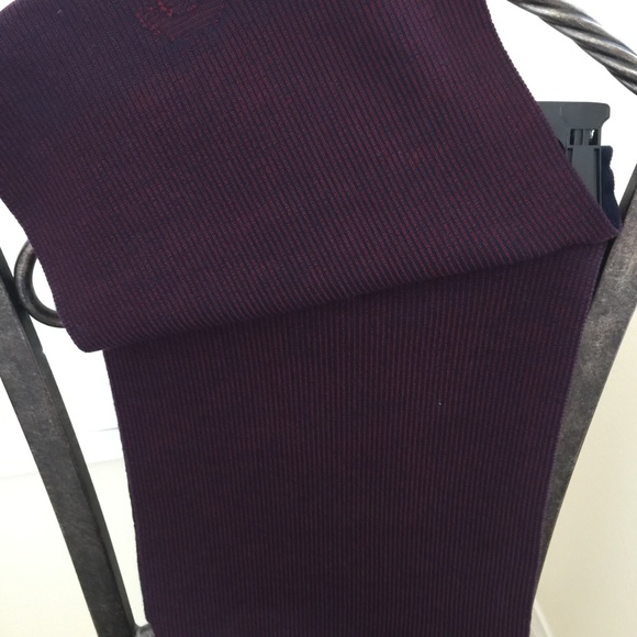 RALPH LAUREN Scarf Men 100% Merino Wool 68x12" NEW - Picture 4 of 6